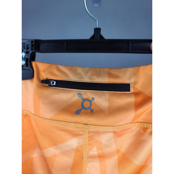 Orangetheory Geometric Orange Leggings - Picture 4 of 4